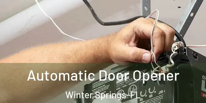 Automatic Door Opener Winter Springs-FL