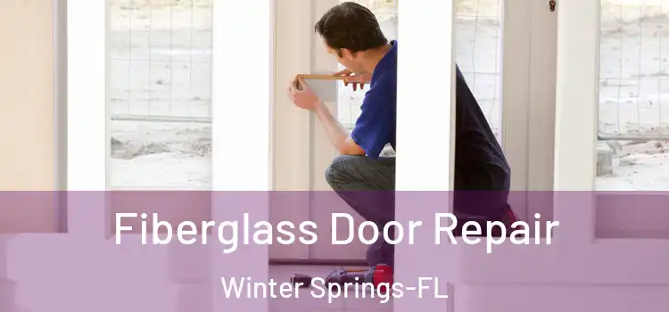 Fiberglass Door Repair Winter Springs-FL